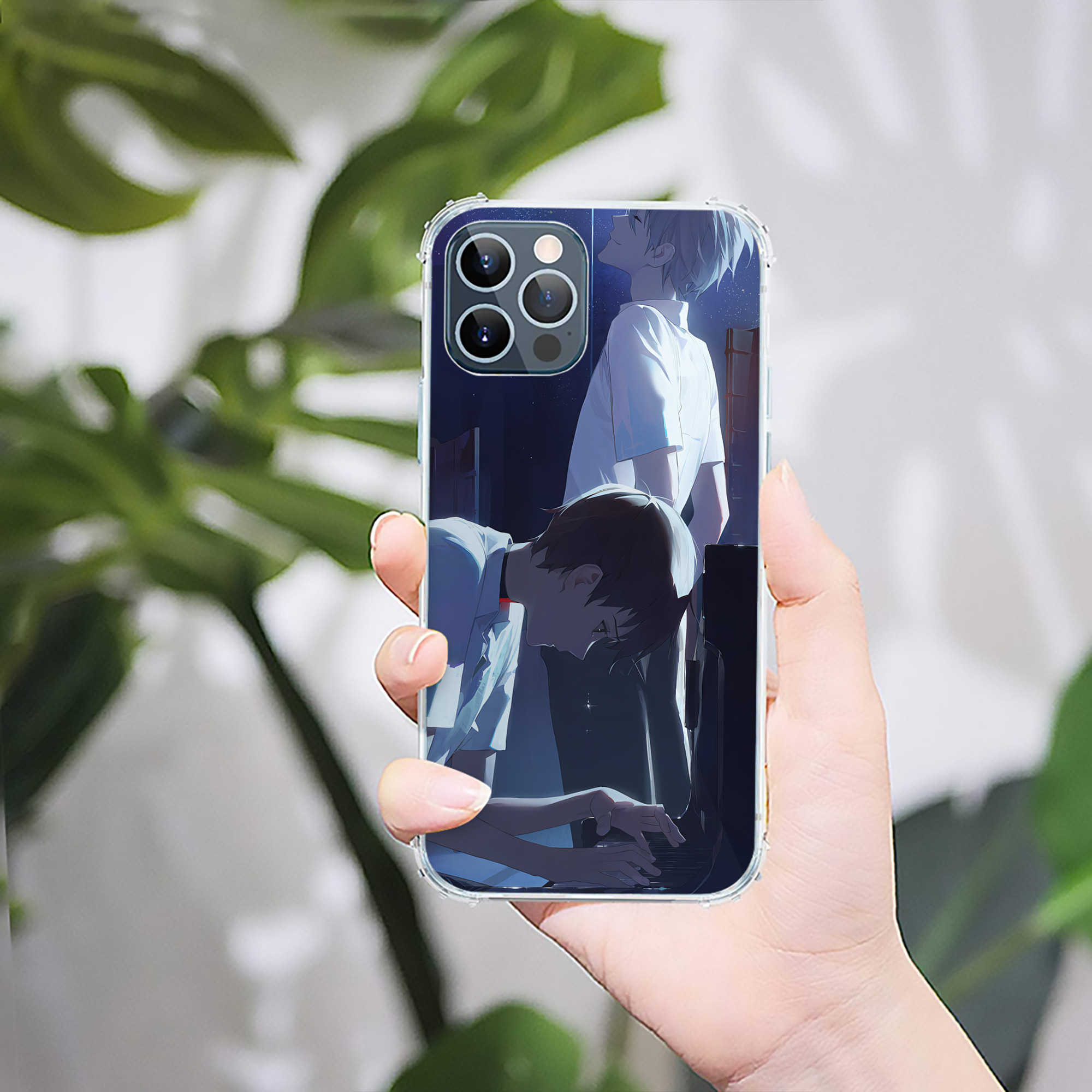 （画像用） EVA 新世紀エヴァンゲリオン 【iPhone 12シリーズ対応】透明スマホケース（クリアソフトケース）